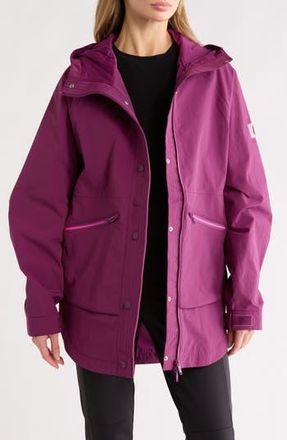 Free People Singin in the Rain Waterproof Jacket in Raspberry at Nordstrom Rack, Size X-Small