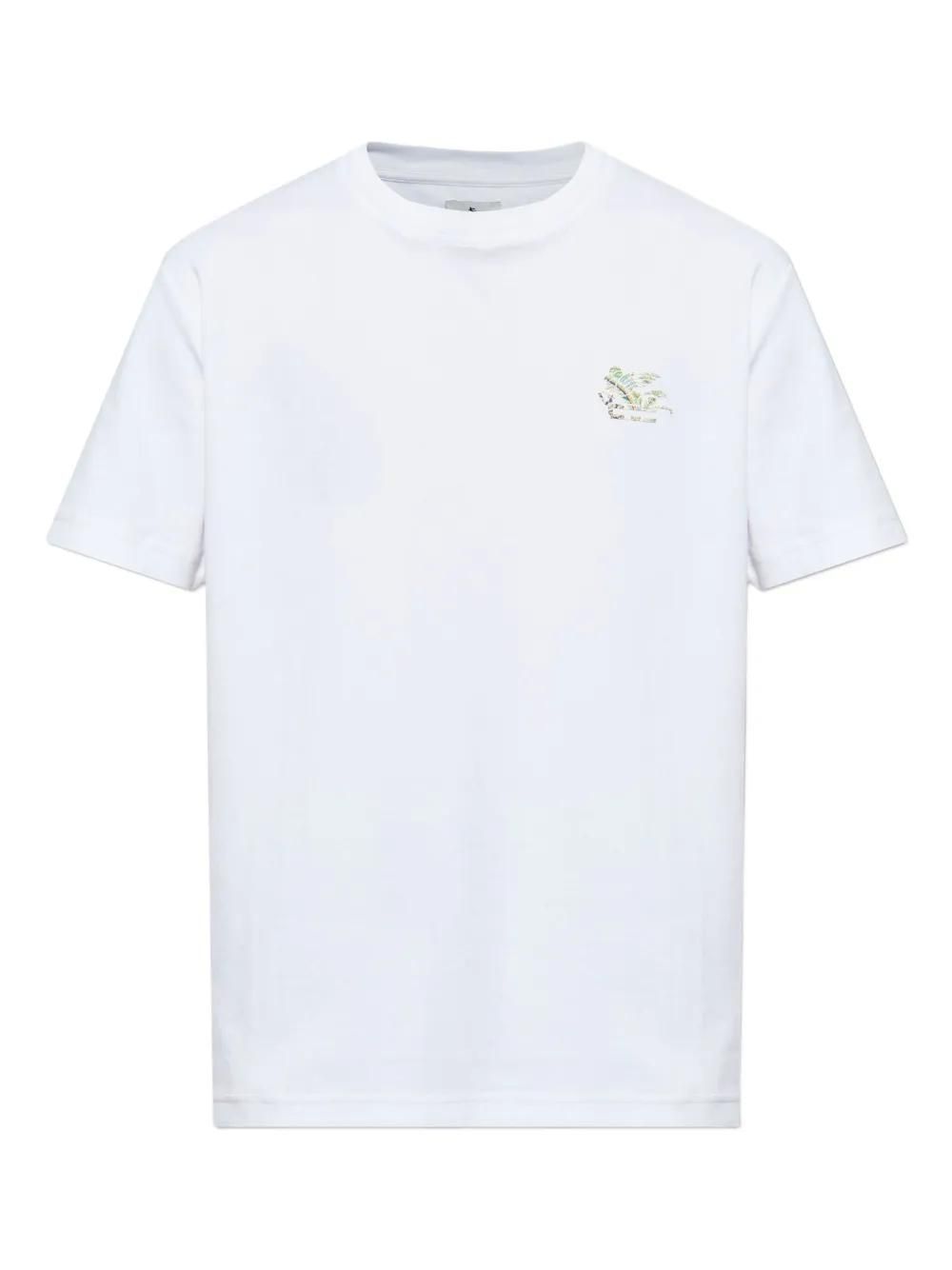 Etro cotton T-shirt - men - Cotton - XXXL - White from