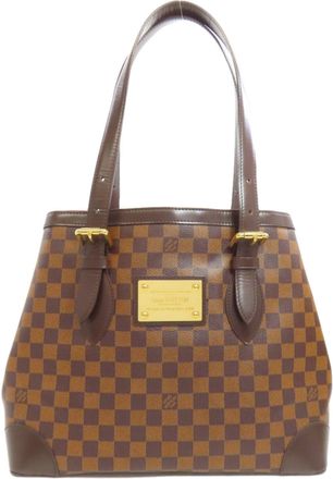 Louis Vuitton Brown Ebene Damier Canvas Tote Bag (Pre-Owned)