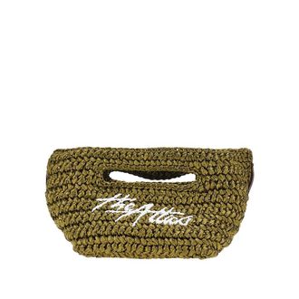 The Attico Via dei Giardini 15 raffia bag Woman One Size