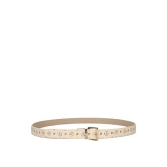 Pollini Belts, female, Beige, Size: ONE SIZE Heritage Logo Classic Belt