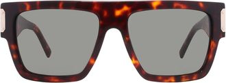 MCM Green Browline Unisex Sunglasses MW0011 52N 55