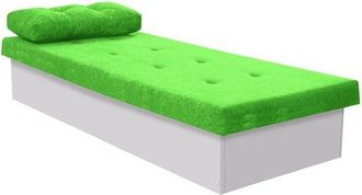 Mirjan24 Mobilier1 - Cama Dover 100, Blanco, Individuales, 80x190, 80x190x39cm