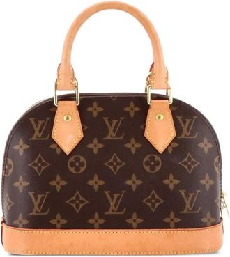 Louis Vuitton Alma Handbag Monogram Canvas BB crossbody bag - Bruin