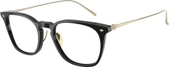 Giorgio Armani Optical Frame - Heren - Brillen - Zwart - 51 MM - Accessoires