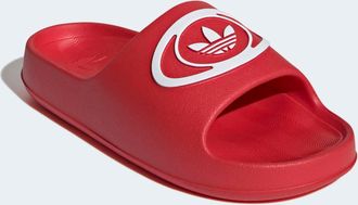 adidas Badesandale ADIDAS ORIGINALS ADILETTE 00S BADESCHLAPPEN, Herren, Gr. 40,5, better scarlet, ftwr wei&szlig;, none, Synthetik, Schuhe Badesandale, Badelatsche