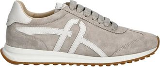 Furla Schoenen, Dames, Grijs, 37 EU, Leer, Retro Sneaker