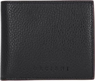 Orciani Portafoglio in Pelle con Interno a Contrasto - - Accessories - Uomo - Nero - ONE SIZE