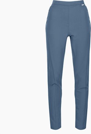 Regatta Womens Regatta Womens/Ladies Pentre Marl Hiking Trousers - Blue - Size: 18/32in