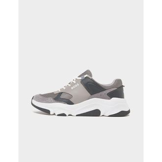 HUGO BOSS Mens Hugo Asher Run Trainers in White Mesh - Size UK 6