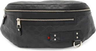 Gucci Pre-owned Plastic gucci-bags - Dames - Vintage Heuptassen - Zwart - ONE Size - Vintage