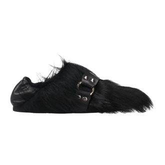 Premiata Schoenen, Dames, Zwart, 38 EU, Leer, Slip-On Garda