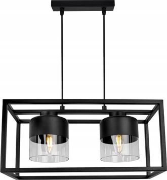 OEM L&aacute;mpara Colgante Elegante Pantalla De Cristal