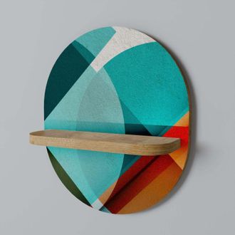 OEM Circular Rhapsody Estante Ovalado