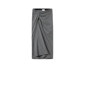 Isabel Marant Dames, Rokken, Grijs, Maat: 2XS Wol