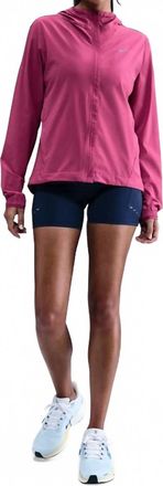 Nike Swift Repel Packable Running Jacket In Sweet Beet