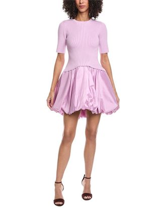 SIMKHAI Kenny Bubble Mini Dress