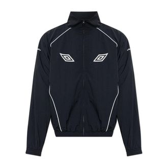 Umbro Light Jackets, male, Black, Size: M Lightweight Stand-up Collar Jacket