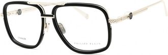 Philipp Plein VPP063M 0K07 Palladium/Black 58mm