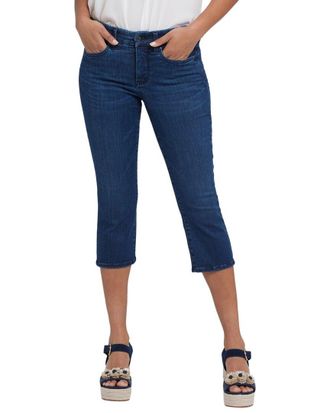 NYDJ Nydj Petite Marilyn Ibiza Blues Crop Jean