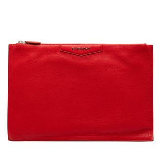 Givenchy Tweedehands Medium Antigona Leren Clutch