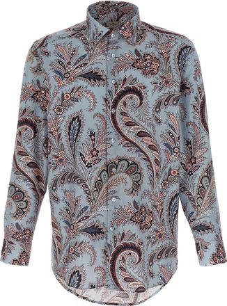 Etro Etro Floral Paisley Cotton Shirt