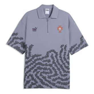 Puma x PORTUGAL x SALEHE BEMBURY KING Relaxed Polo Gray Sky 635103-65