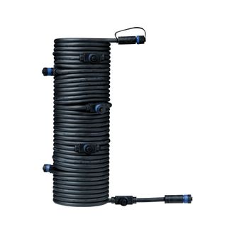 Paulmann Plug & Shine Cable De Conexi&oacute;n Negro 15 Metros