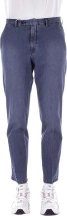 BRIGLIA 1949 Broeken, Heren, Blauw, M, Katoen, Odeond 324031 41.00011 Broek
