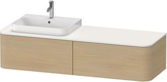 Duravit Happy D.2 Plus Unidad De Lavabo Para Consola De Pared, - Duravit