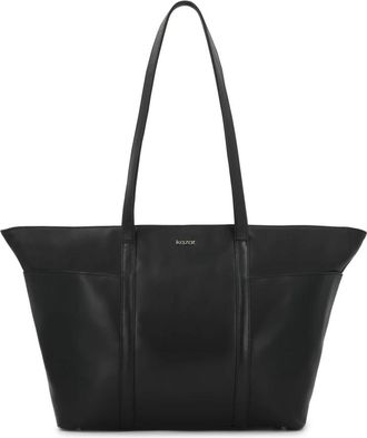 Kazar Grote leren tote tas - Dames - Shoppers - Zwart - ONE Size - Leer - Tassen