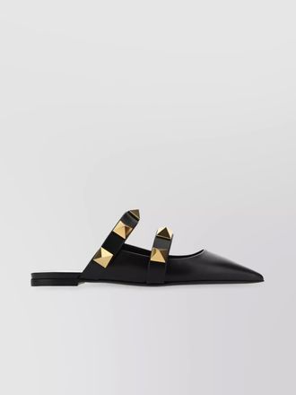 Valentino Garavani leather slippers