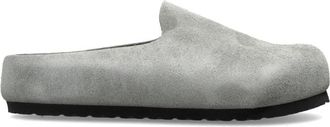 Birkenstock Schoenen, Heren, Grijs, 44 EU, Leer, Amsterdam Wrapped