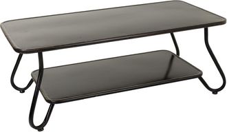 Wanderlust Deco Wanderlust Deco - Mesa Auxiliar De Metal Negro 120x60x46,5