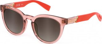Furla Womens SFU687-510D48 SFU687 51 510D48 Sunglasses - Blush - One Size