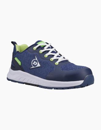 Dunlop Mens Dunlop T-Max Textile Mens Navy/Lima Safety Trainers - Size: 10