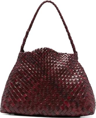 Dragon Diffusion Borsa tote in pelle - Rosso