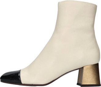 Chie Mihara Schoenen, Dames, Beige, 38 1/2 EU, Leer, Chie Mihara Boots Beige