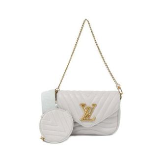 Louis Vuitton Pre-owned Vintage Shoulder Bag - Dames - Pre-owned - Grijs - Maat: ONE Size Leer