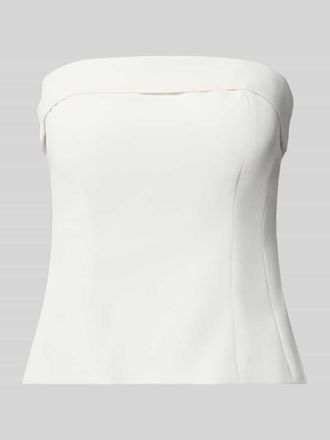 Jake*s Bandeau-Top mit Umschlag in Ecru, Gr&ouml;&szlig;e 38