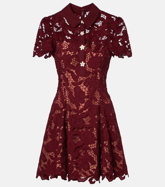 Lace minidress