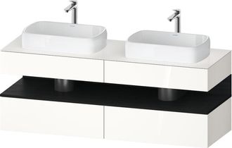 Duravit Qatego Consola Mueble Bajo Lavabo, 2 Extensiones, 2 - Duravit