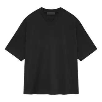 Fear of God SS24 V Neck T-shirt Black 125SU244210F