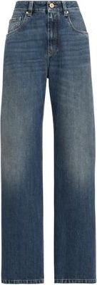 Brunello Cucinelli Contemporary Loose trousers in Denim at Nordstrom, Size 36 It