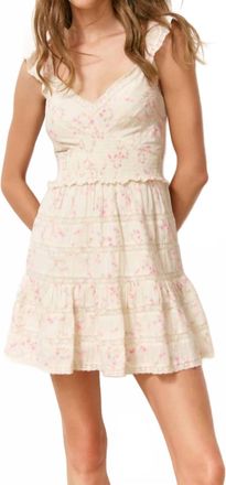 LoveShackFancy Finny Dress In Magnolia