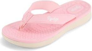Floopi Faux Leather Thong Sandal in Pink at Nordstrom Rack, Size 11