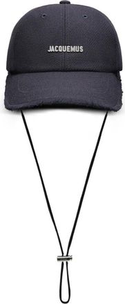 Jacquemus Cappello Da Baseball Artichaut Con Orlo Effetto Vissuto-Donna