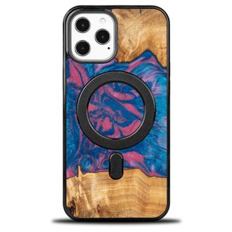 OEM Funda Bewood Unique Para Iphone 12 Pro Max - Neones - Vegas Con Magsafe