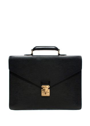 Louis Vuitton Black Epi Leather Briefcase
