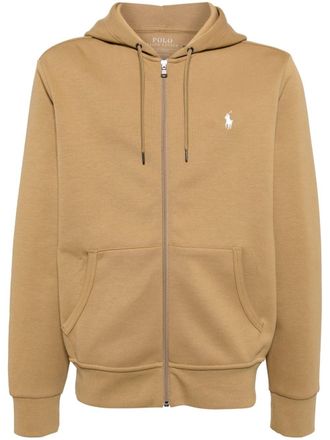 Polo Ralph Lauren zipped hoodie - Brown